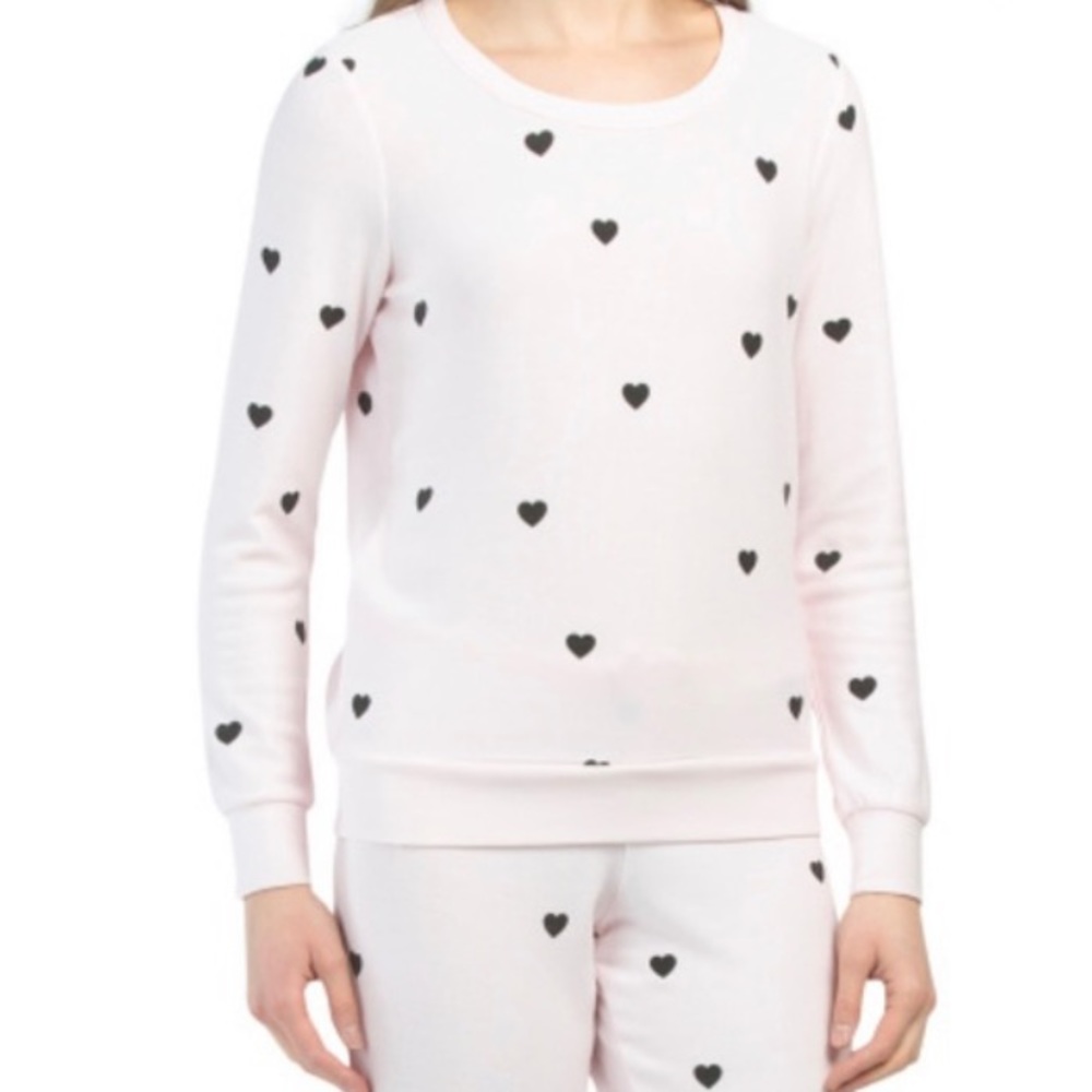 Chaser hearts sweatshirt Xs